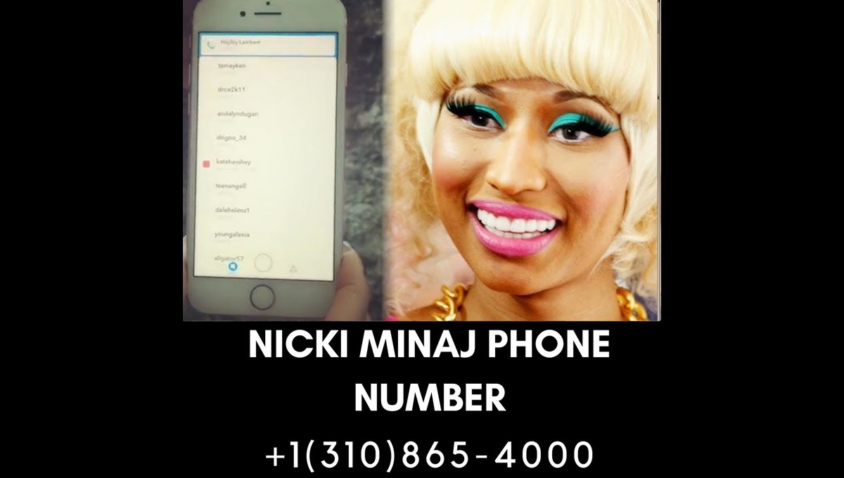 Nicki Minaj Phone Number